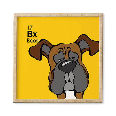 Angry Squirrel Studio Boxer 17 Framed Wall Art