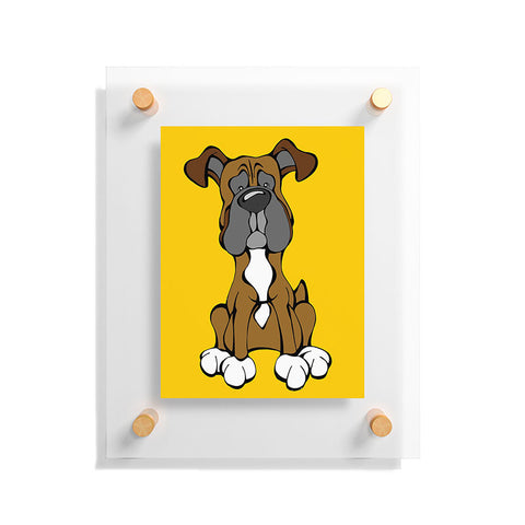 Angry Squirrel Studio Boxer 17 Floating Acrylic Print