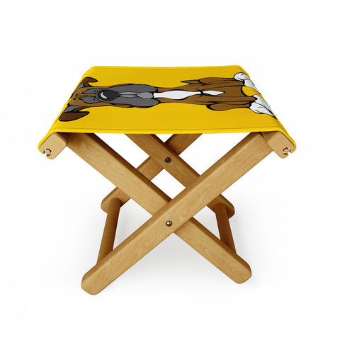 Angry Squirrel Studio Boxer 17 Folding Stool