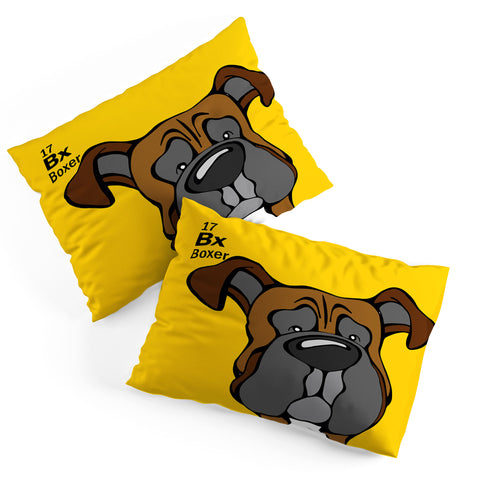 Angry Squirrel Studio Boxer 17 Pillow Shams
