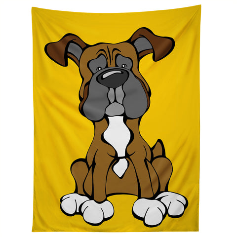 Angry Squirrel Studio Boxer 17 Tapestry