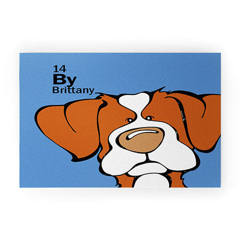 Angry Squirrel Studio Brittany 14 Welcome Mat