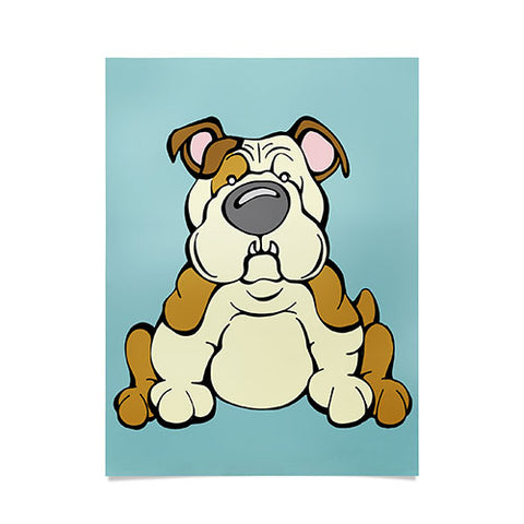 Angry Squirrel Studio Bulldog 13 Poster