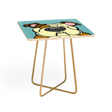 Angry Squirrel Studio Bulldog 13 Side Table