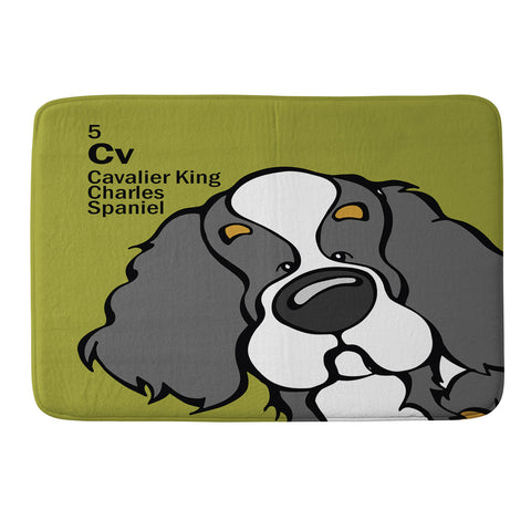 Angry Squirrel Studio Cavalier 5 Memory Foam Bath Mat