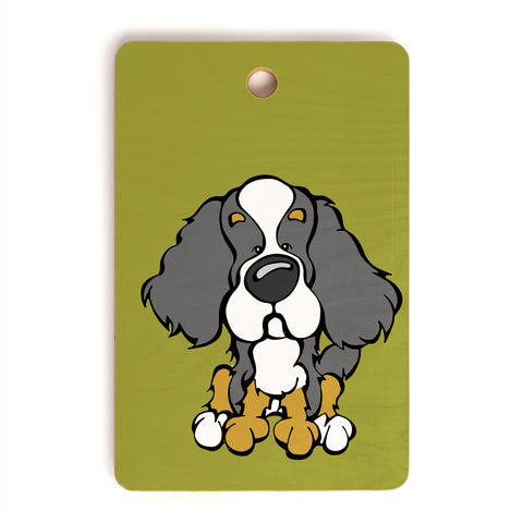 Angry Squirrel Studio Cavalier 5 Cutting Board Rectangle