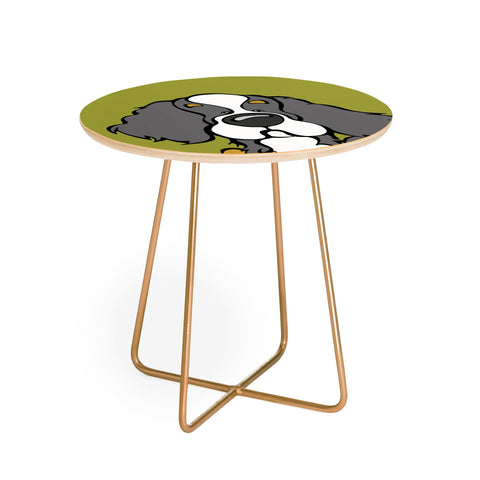 Angry Squirrel Studio Cavalier 5 Round Side Table