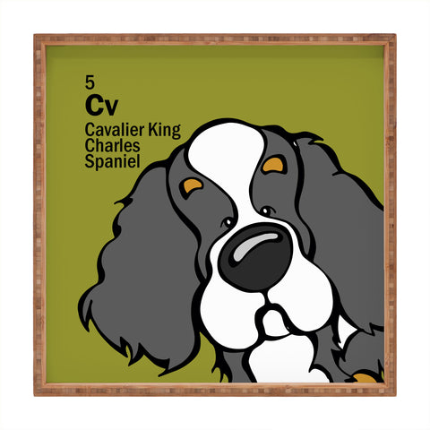 Angry Squirrel Studio Cavalier 5 Square Tray