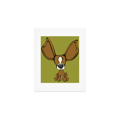 Angry Squirrel Studio Chihuahua 6 Art Print