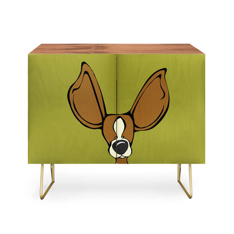 Angry Squirrel Studio Chihuahua 6 Credenza