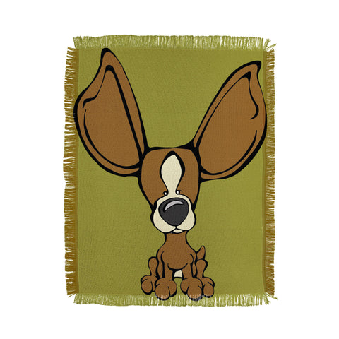 Angry Squirrel Studio Chihuahua 6 Throw Blanket