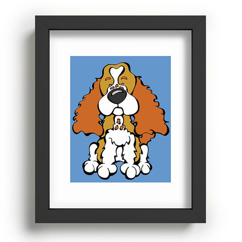 Angry Squirrel Studio Cocker Spaniel 15 Recessed Framing Rectangle