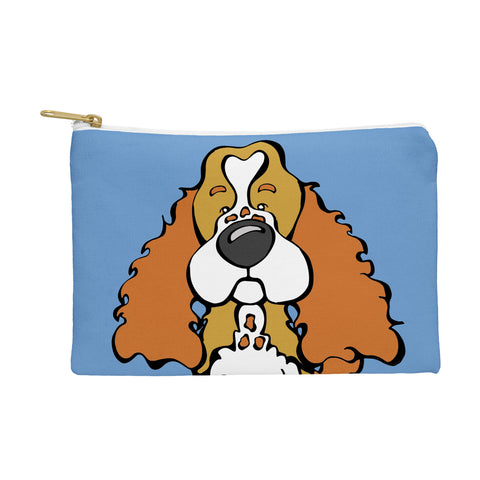 Angry Squirrel Studio Cocker Spaniel 15 Pouch