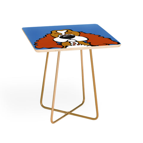 Angry Squirrel Studio Cocker Spaniel 15 Side Table