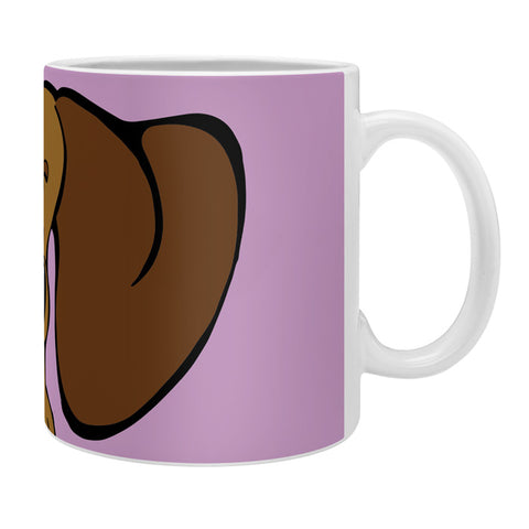 Angry Squirrel Studio Dachshund 19 Coffee Mug