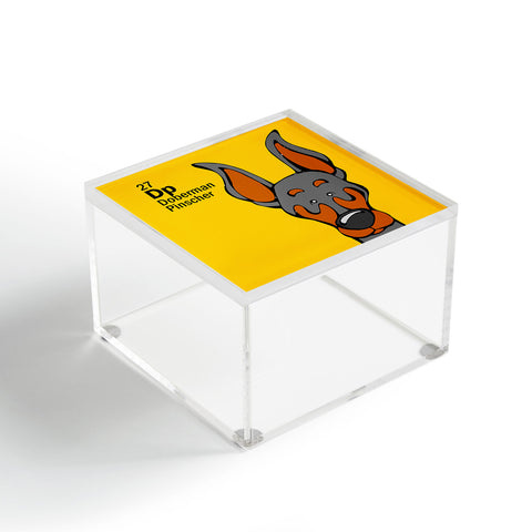 Angry Squirrel Studio Doberman Pinscher 27 Acrylic Box