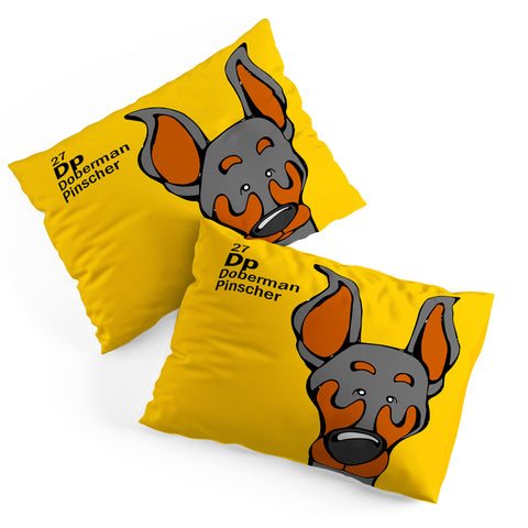 Angry Squirrel Studio Doberman Pinscher 27 Pillow Shams
