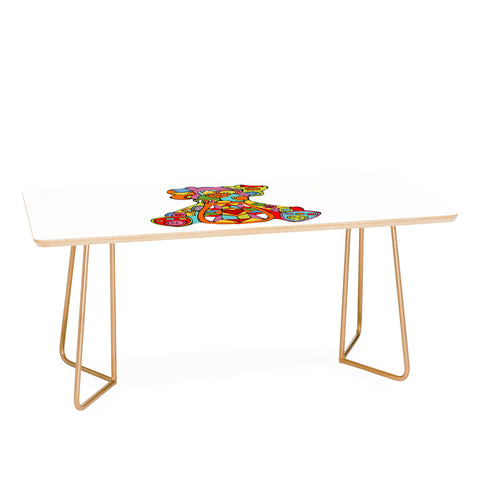 Angry Squirrel Studio DOG Buttonnose Buddies Coffee Table