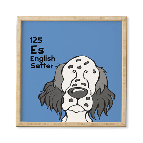 Angry Squirrel Studio English Setter125 Framed Wall Art