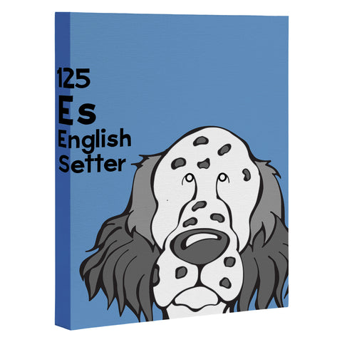 Angry Squirrel Studio English Setter125 Art Canvas