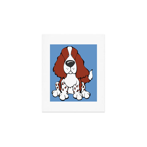 Angry Squirrel Studio English Springer Spaniel 23 Art Print