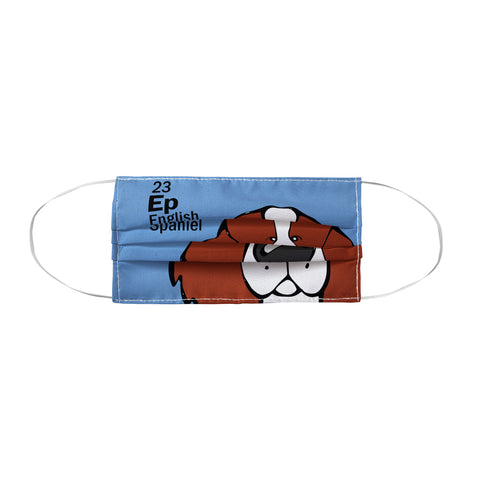 Angry Squirrel Studio English Springer Spaniel 23 Face Mask