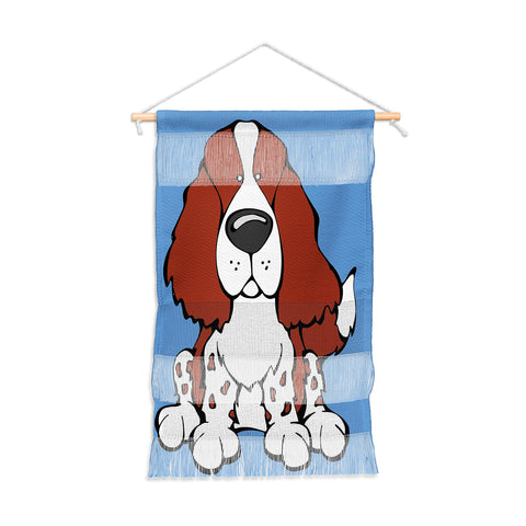 Angry Squirrel Studio English Springer Spaniel 23 Wall Hanging Portrait