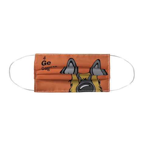 Angry Squirrel Studio German Shepard Dog 4 Face Mask