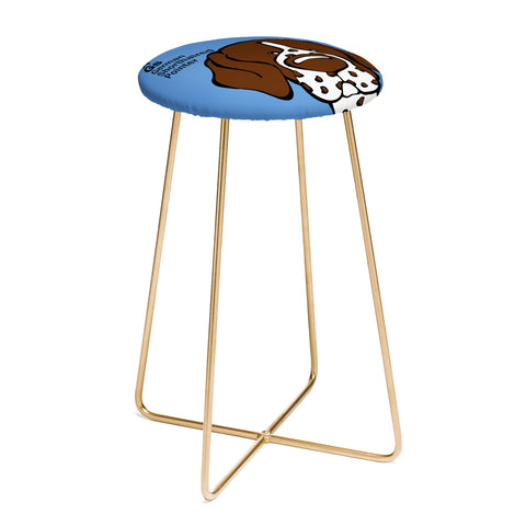 Angry Squirrel Studio German Shorthaired Pointer 24 Counter Stool