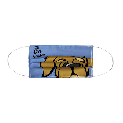 Angry Squirrel Studio Golden Retriever 25 Face Mask