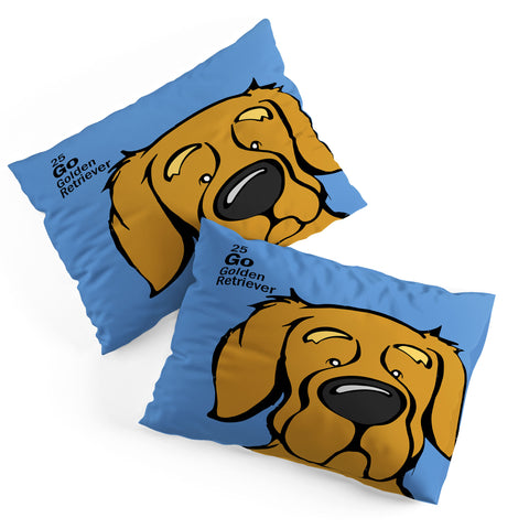 Angry Squirrel Studio Golden Retriever 25 Pillow Shams