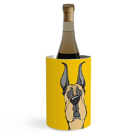 Angry Squirrel Studio Great Dane 28 Wine Chiller