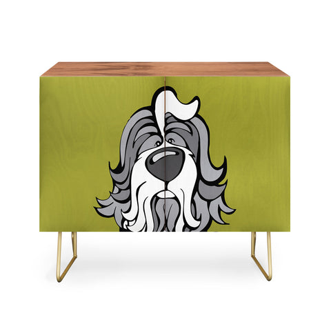 Angry Squirrel Studio Havanese 11 Credenza