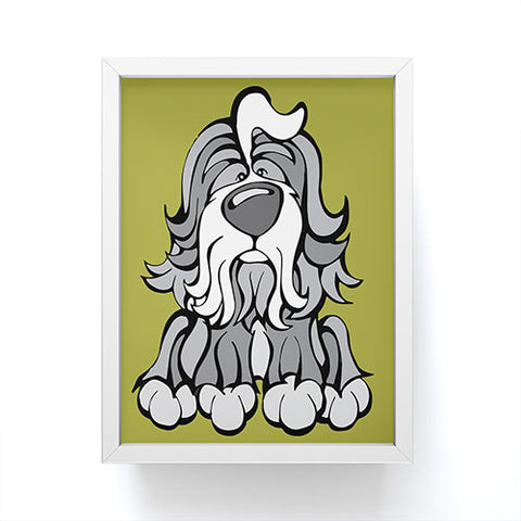 Angry Squirrel Studio Havanese 11 Framed Mini Art Print