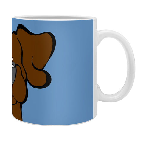Angry Squirrel Studio Lab 32 Chocolate Lab Coffee Mug