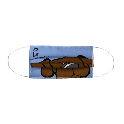 Angry Squirrel Studio Lab 32 Chocolate Lab Face Mask