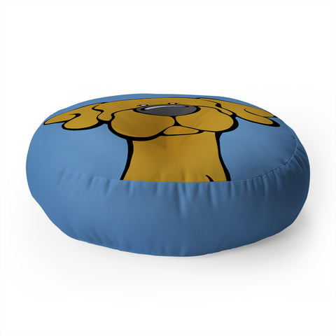 Angry Squirrel Studio Lab 32 Floor Pillow Round