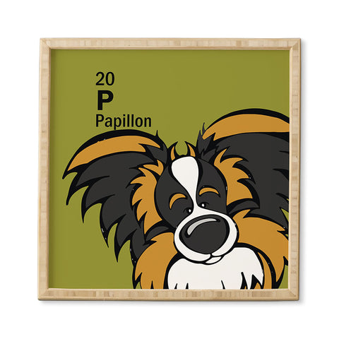 Angry Squirrel Studio Papillon 20 Framed Wall Art