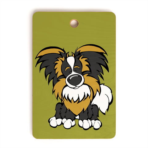Angry Squirrel Studio Papillon 20 Cutting Board Rectangle