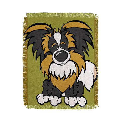 Angry Squirrel Studio Papillon 20 Throw Blanket