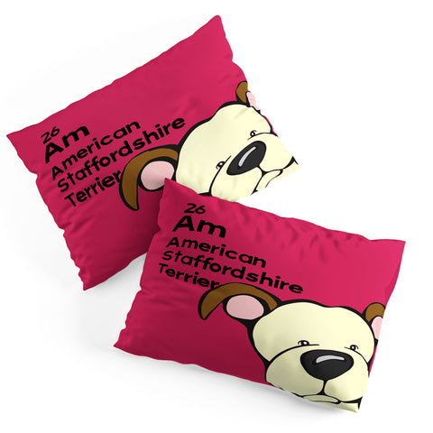 Angry Squirrel Studio Pit Bull Pillow Shams