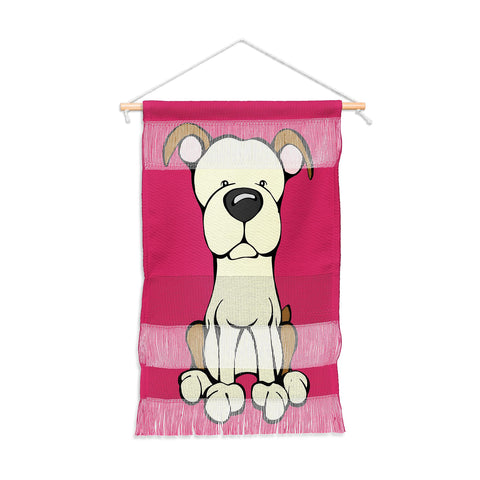 Angry Squirrel Studio Pit Bull Wall Hanging Portrait