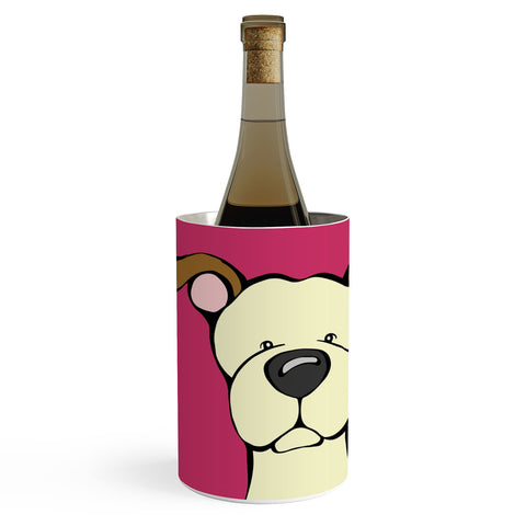 Angry Squirrel Studio Pit Bull Wine Chiller