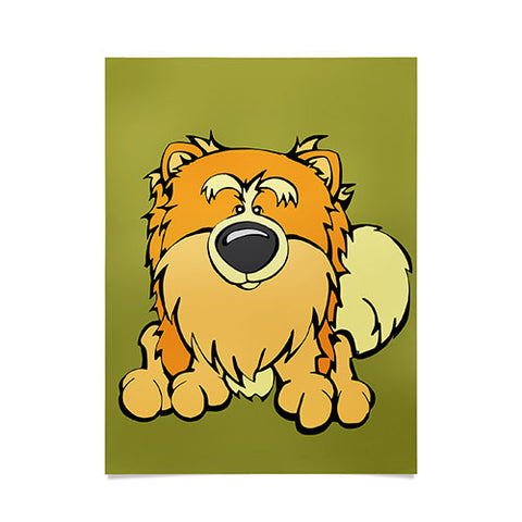Angry Squirrel Studio Pomeranian 21 Poster