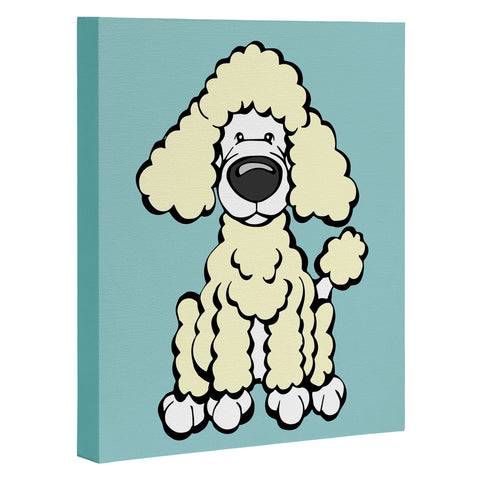 Angry Squirrel Studio Poodle 31 Art Canvas