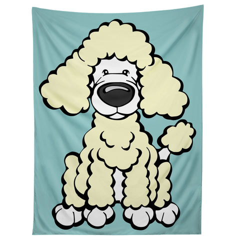 Angry Squirrel Studio Poodle 31 Tapestry