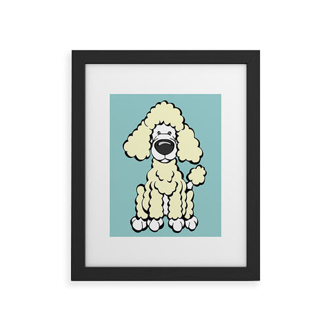 Angry Squirrel Studio Poodle 31 Framed Art Print