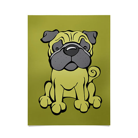 Angry Squirrel Studio Pug 29 Poster