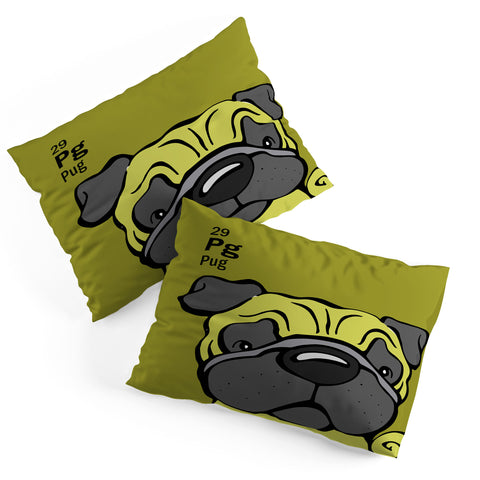 Angry Squirrel Studio Pug 29 Pillow Shams