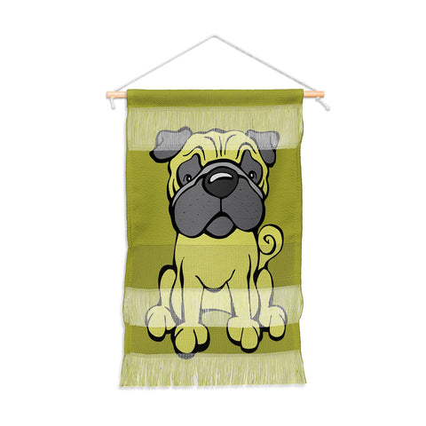 Angry Squirrel Studio Pug 29 Wall Hanging Portrait